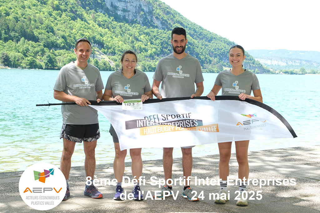 Marron & Associes participe au défi sportif 2025 de l'AEPV