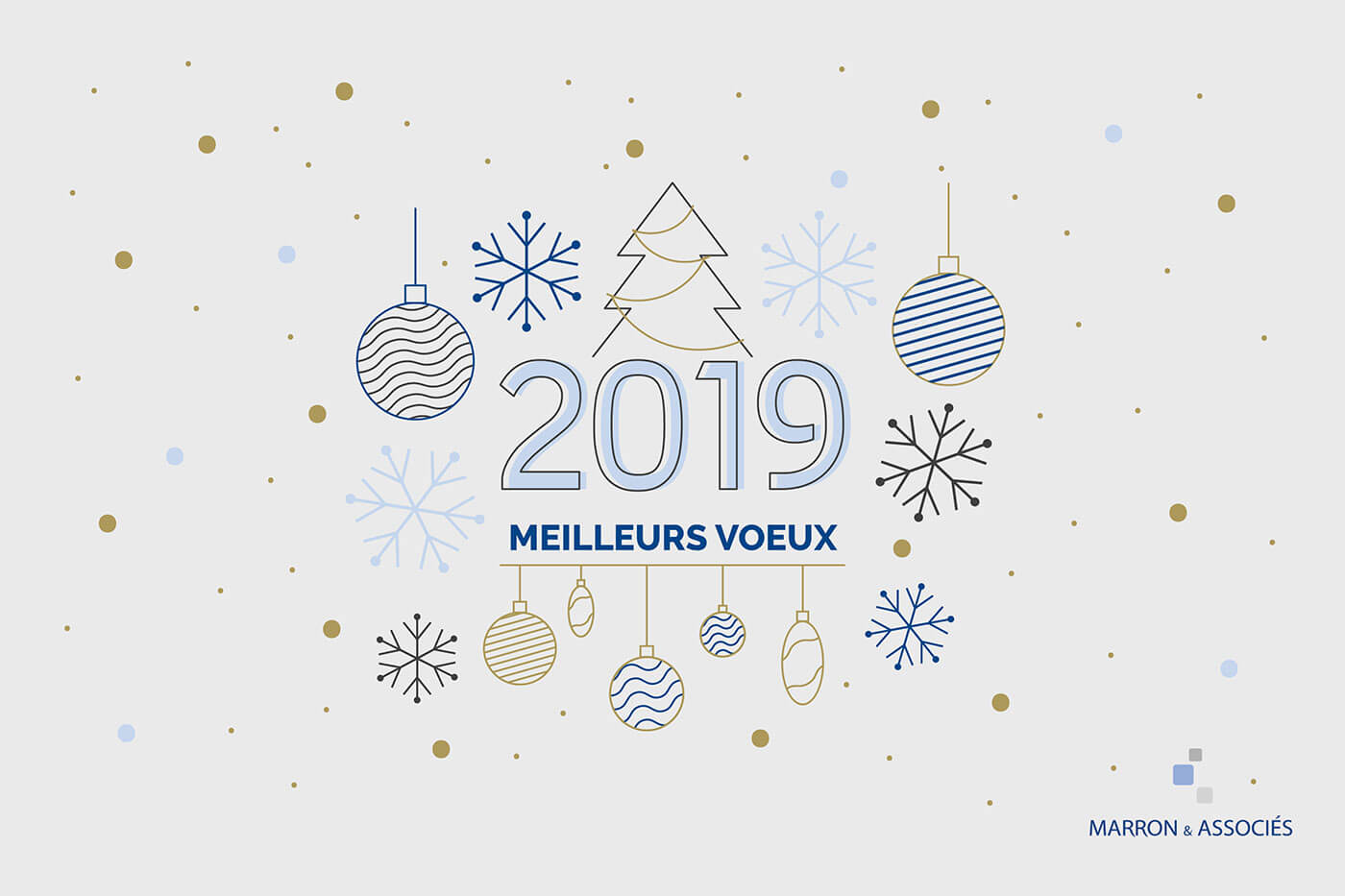 Voeux 2019 - Cabinet Marron & Associés